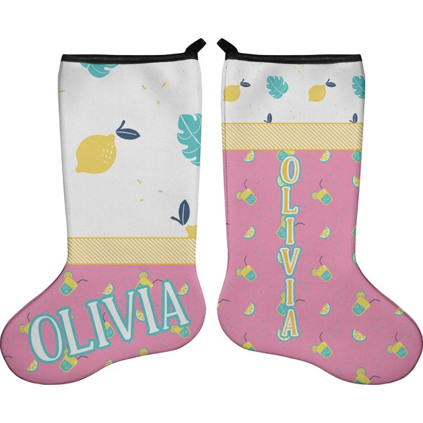 Summer Lemonade Stocking - Double-Sided - Approval
