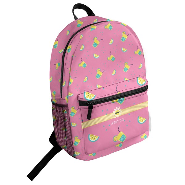 Custom Summer Lemonade Student Backpack (Personalized)