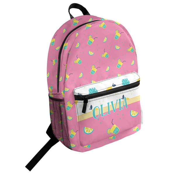 Custom Summer Lemonade Student Backpack (Personalized)