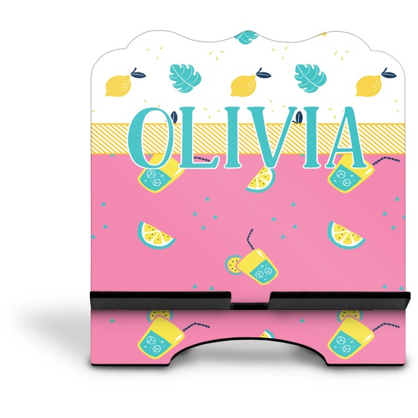 Summer Lemonade Stylized Tablet Stand - Front without iPad
