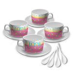 Summer Lemonade Tea Cup - Set of 4 (Personalized)