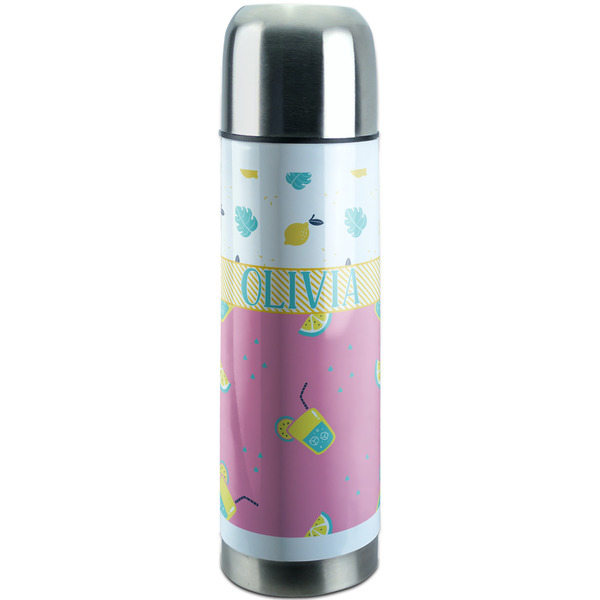 Custom Summer Lemonade Stainless Steel Thermos (Personalized)