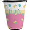 Summer Lemonade Waste Basket - Single Sided (Black) (Personalized)