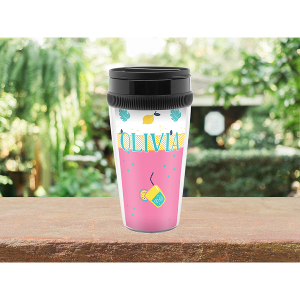 Summer Lemonade Travel Mug Lifestyle (Personalized)