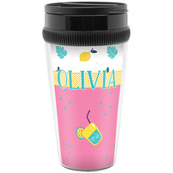 Summer Lemonade Acrylic Travel Mug without Handle (Personalized)