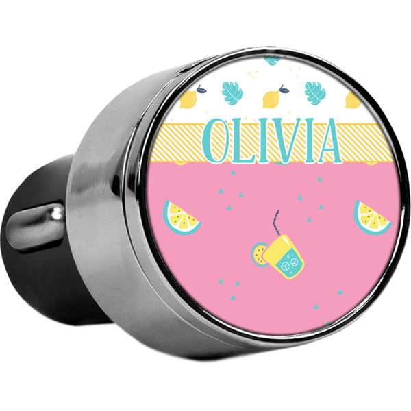 Custom Summer Lemonade USB Car Charger (Personalized)