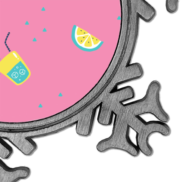 Summer Lemonade Vintage Snowflake - Detail