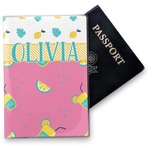 Summer Lemonade Vinyl Passport Holder (Personalized)