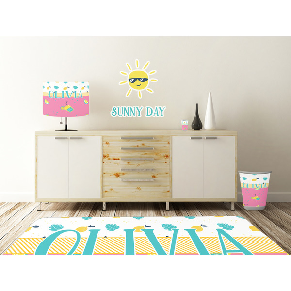 Summer Lemonade Wall Graphic Decal Wooden Desk