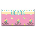 Summer Lemonade Wall Mounted Coat Rack (Personalized)