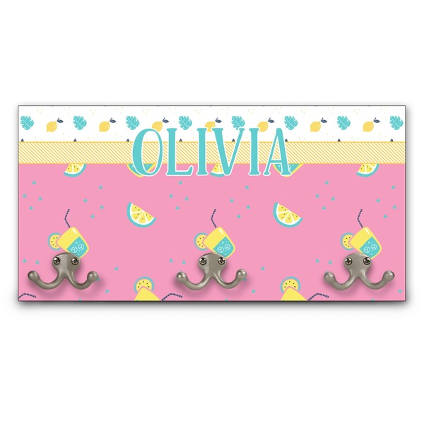 Custom Summer Lemonade Wall Mounted Coat Rack (Personalized)