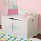 Summer Lemonade Wall Name & Initial Small on Toy Chest
