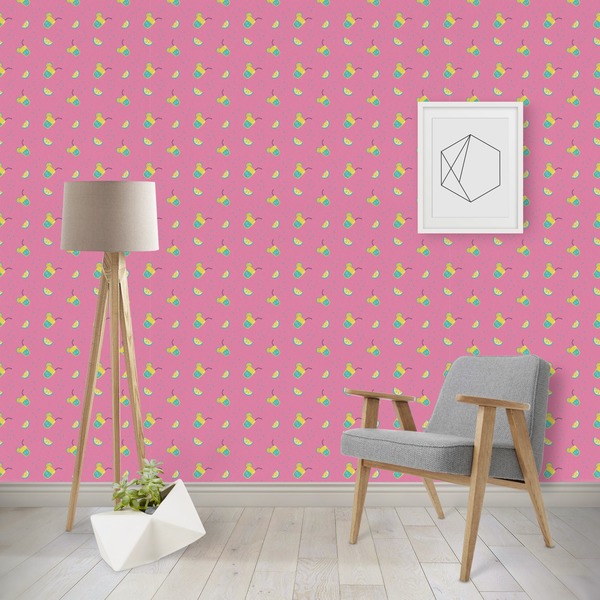 Custom Summer Lemonade Wallpaper & Surface Covering (Water Activated - Removable)