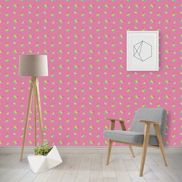Custom Summer Lemonade Wallpaper & Surface Covering (Water Activated - Removable)