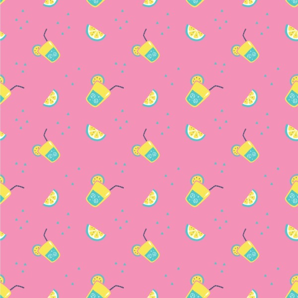 Custom Summer Lemonade Wallpaper & Surface Covering (Peel & Stick 24"x 24" Sample)