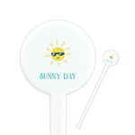 Summer Lemonade Round Plastic Stir Sticks (Personalized)