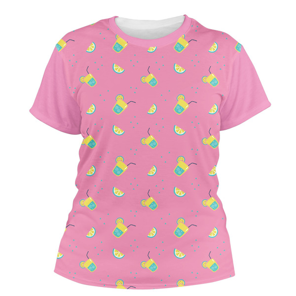 Custom Summer Lemonade Women's Crew T-Shirt - Medium