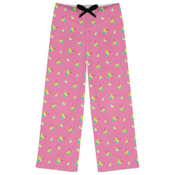 Summer Lemonade Womens Pajama Pants - XS