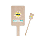 Summer Lemonade 6.25" Rectangle Wooden Stir Sticks - Single Sided (Personalized)