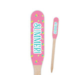 Summer Lemonade Paddle Wooden Food Picks - Double Sided (Personalized)