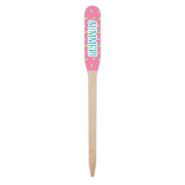 Summer Lemonade Wooden Food Pick - Paddle - Single Pick