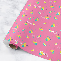 Summer Lemonade Wrapping Paper Roll - Small (Personalized)