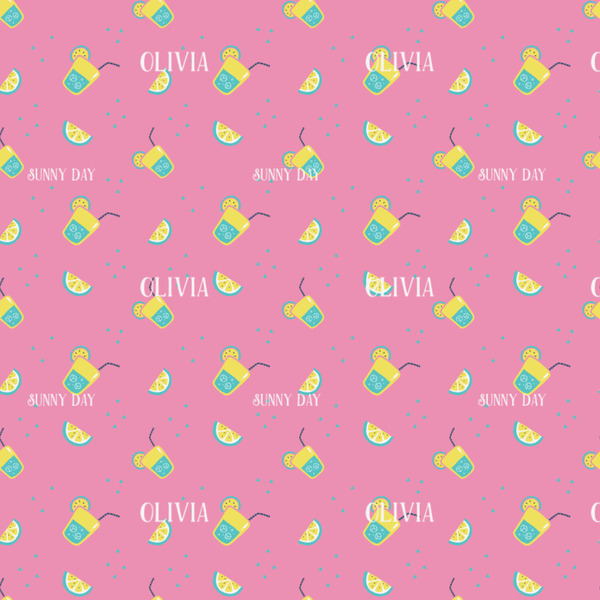Summer Lemonade Wrapping Paper Square