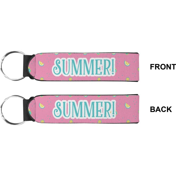 Summer Lemonade Wristlet (Front + Back)