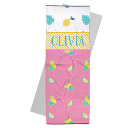 Summer Lemonade Yoga Mat Towel (Personalized)