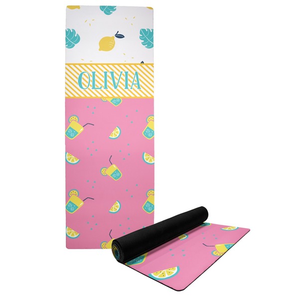 Custom Summer Lemonade Yoga Mat (Personalized)