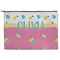 Summer Lemonade Zipper Pouch - Large - 12.5"x8.5" (Personalized)