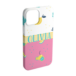 Summer Lemonade iPhone Case - Plastic - iPhone 15 (Personalized)