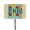 Pineapples and Coconuts 12" Drum Lamp Shade - Poly-film (Personalized)