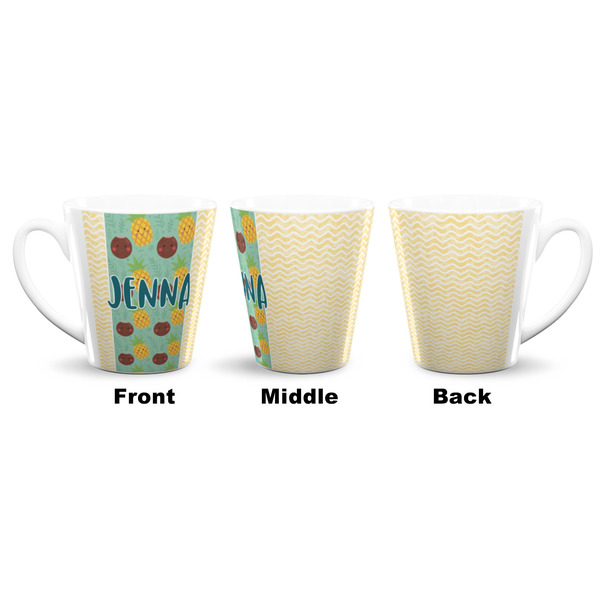 Pineapples and Coconuts 12 Oz Latte Mug - Approval