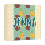 Pineapples and Coconuts Canvas Print - 12x12 (Personalized)