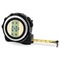 Pineapples and Coconuts 16 Foot Black & Silver Tape Measures - Front