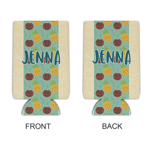 Pineapples and Coconuts 16oz Can Sleeve - APPROVAL