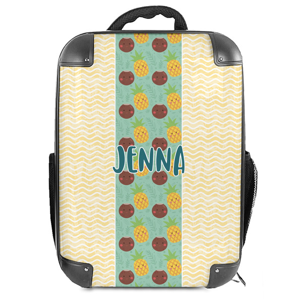 Custom Pineapples and Coconuts Hard Shell Backpack (Personalized)