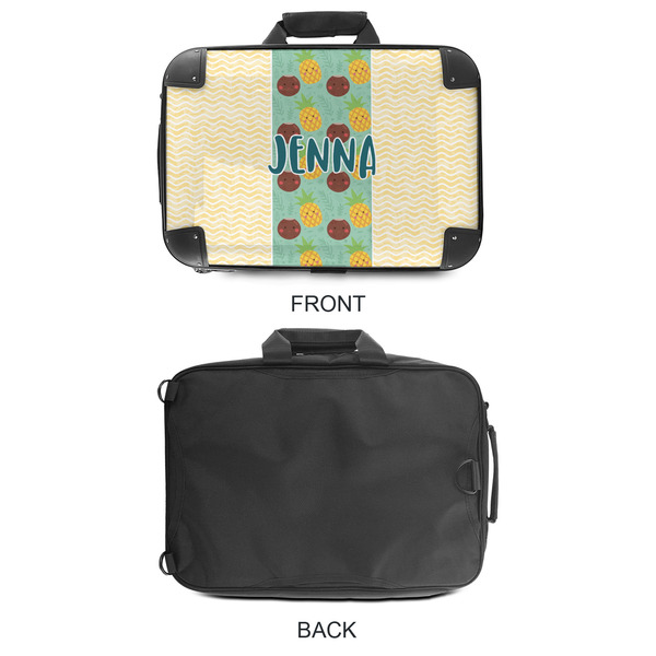 Pineapples and Coconuts 18" Laptop Briefcase - APPROVAL