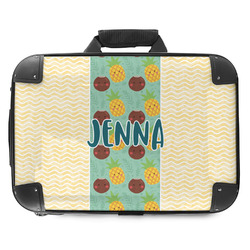 Pineapples and Coconuts Hard Shell Briefcase - 18" (Personalized)