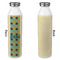 Pineapples and Coconuts 20oz Water Bottles - Full Print - Approval