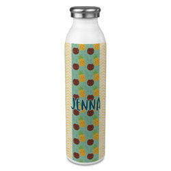 Pineapples and Coconuts 20oz Stainless Steel Water Bottle - Full Print (Personalized)