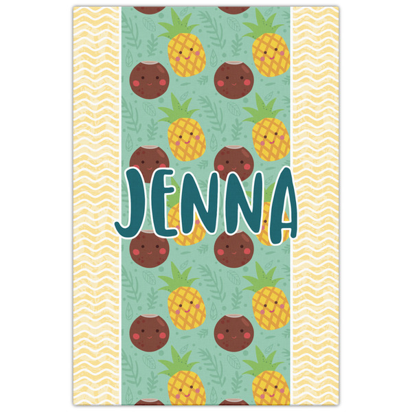 Pineapples and Coconuts 20x30 - Canvas Print - Front View