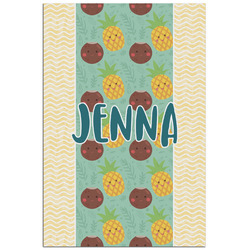 Pineapples and Coconuts Poster - Matte - 24x36 (Personalized)