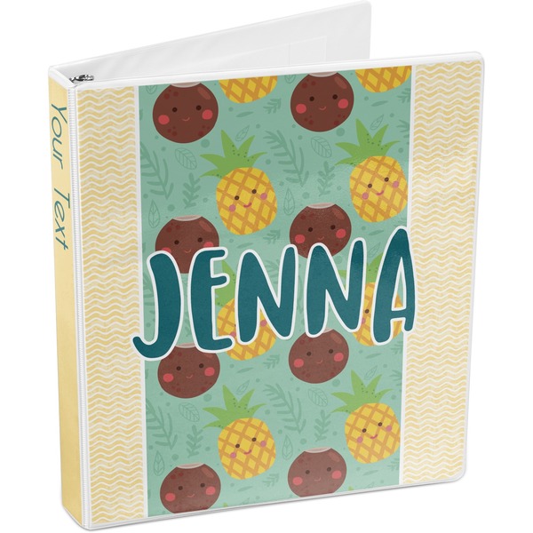 Pineapples and Coconuts 3-Ring Binder 3/4 - Main