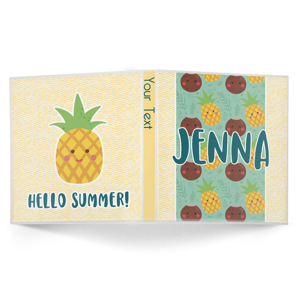Pineapples and Coconuts 3-Ring Binder Approval- 1in