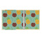 Pineapples and Coconuts 3 Ring Binders - Full Wrap - 1" - OPEN INSIDE