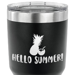 Pineapples and Coconuts 30 oz Stainless Steel Tumbler (Personalized)