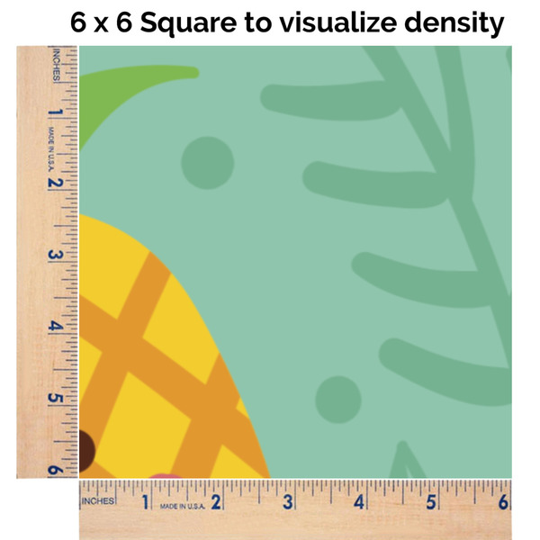 Pineapples and Coconuts 6x6 Swatch of Fabric