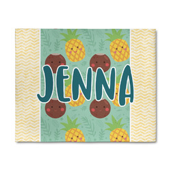 Pineapples and Coconuts 8' x 10' Patio Rug (Personalized)